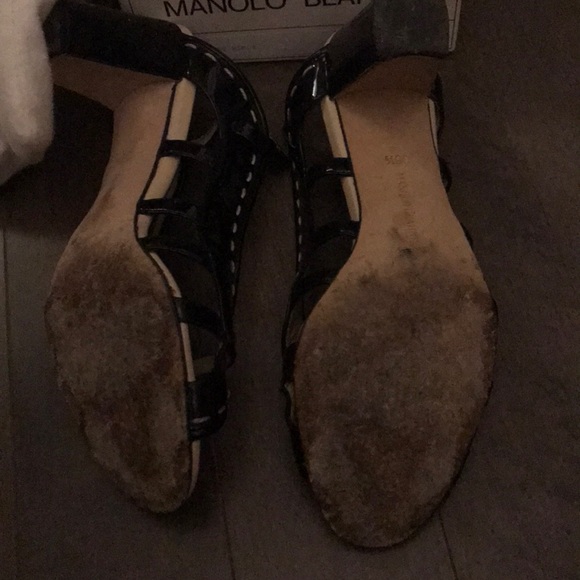 Manolo Blahnik shoes in great condition size 361/2 - Picture 4 of 4